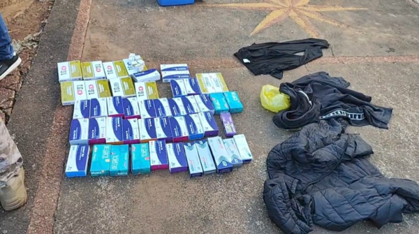 GPS permitió recuperar adelgazantes robados y detener a sospechosos