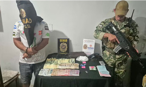 Cae distribuidor de cocaína en Asunción tras doble allanamiento - OviedoPress