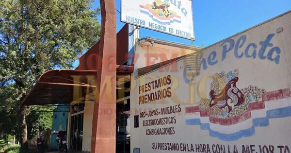 Diario HOY | Roban casa de empeños y vacían la caja fuerte en Pedro Juan Caballero