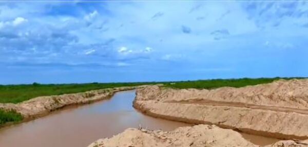 El río Pilcomayo registró hoy un significativo repunte