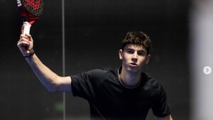 Elogian en España a joven padelista paraguayo