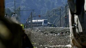 Una fractura del carril, hipótesis preliminar del trágico accidente de tren en España