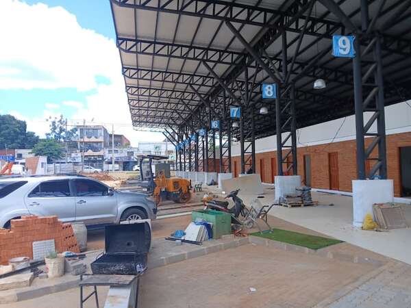 Nueva Terminal de Villarrica: Controlan etapa final y organizan reubicación de comerciantes - Nacionales - ABC Color