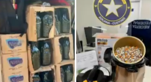 Incautaron medicamentos para adelgazar en el Puente de la Amistad - SNT