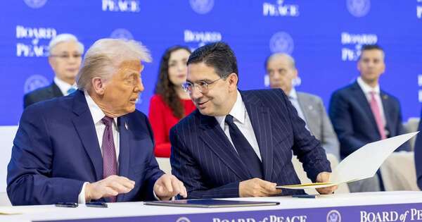 La Nación / Marruecos firma en Davos el pacto fundacional del Consejo de Paz impulsado por Trump