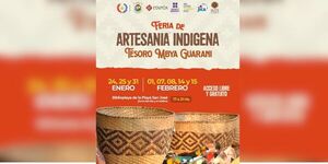 GOBERNACIÓN DE ITAPÚA PROMUEVE LA FERIA DE ARTESANÍA INDÍGENA EN ENCARNACIÓN