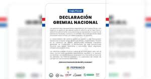 Diario HOY | Gremios se unen para expresar su respaldo firme a la Reforma de la Caja Fiscal