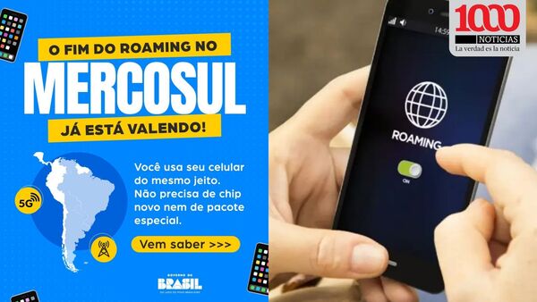 Brasil pone fin al cobro de roaming en países del Mercosur