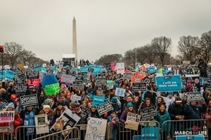 Trump respalda la marcha contra el aborto en Washington