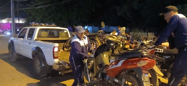 Operativo de control deja 21 motocicletas incautadas por faltas administrativas - Concepción al Día
