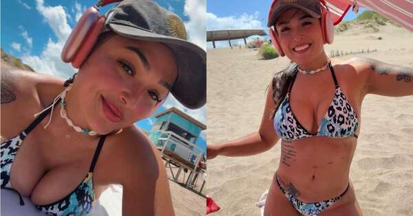 Diario HOY | Tatiana Gómez “La caradura” luce cuerazo en Pinamar