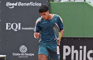 Daniel Vallejo clasificó a la final del ATP Challenger 75 en Itajaí - Tenis - ABC Color