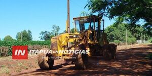 MUNICIPALIDAD DE NVA. ALBORADA PROSIGUE CON TRABAJOS DE MEJORAMIENTO VIAL