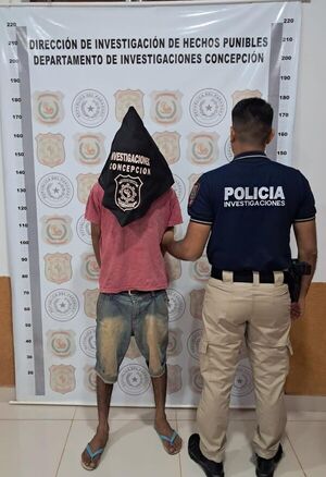 Aprehenden a un hombre y recuperan un celular denunciado como hurto en barrio San Antonio - Concepción al Día