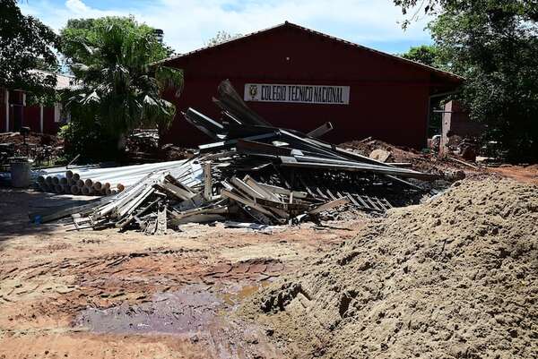 MEC: A un mes del inicio de clases, así están emblemáticos colegios de Asunción - Nacionales - ABC Color