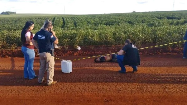 Capitán Bado: Ejecutan a brasileño con 12 balazos