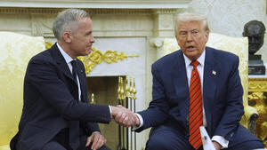 Trump advirtió a Canadá con aranceles del 100% si negocia con China