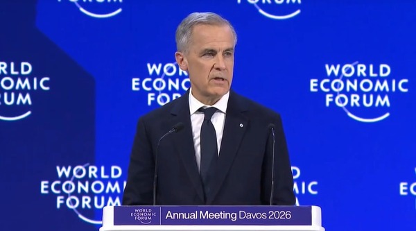 Primer ministro de Canadá en Davos, y la hipocresía en estado puro: el pirómano que ahora grita “¡fuego!”