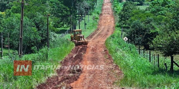 TRABAJOS VIALES AVANZAN EN NUEVA ALBORADA