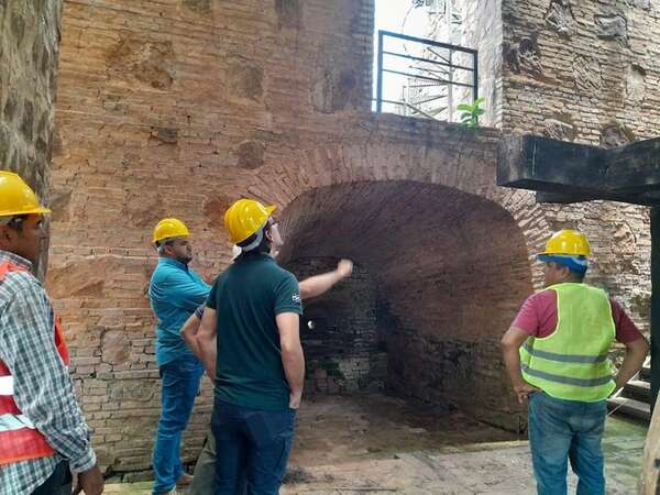 Inician intervención de emergencia en el museo y la fundición histórica de Ybycuí  - Nacionales - ABC Color