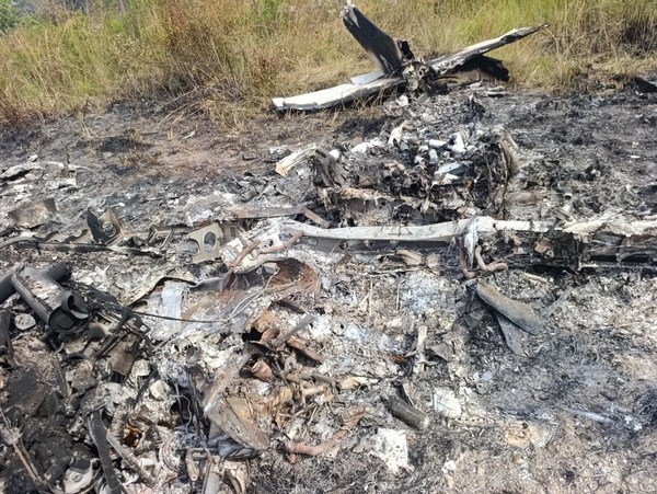 Hallan avioneta boliviana incinerada en una estancia de Concepción - trece