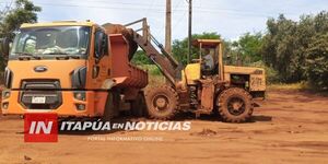 MANTENIMIENTO VIAL EN ITAPÚA BENEFICIA A MÁS DE 2.600 POBLADORES