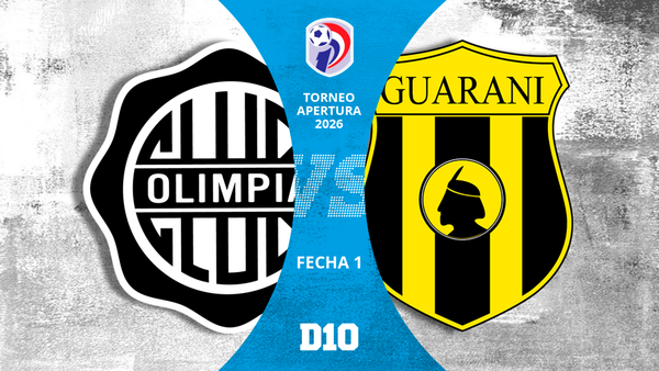 Olimpia vs. Guaraní: Paso a paso