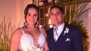 Tania y Oliver renovaron su amor