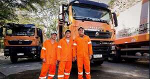 La Nación / Nuevos camiones para recolección de basura