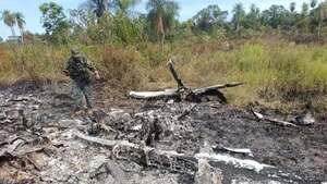Hallan Avioneta Boliviana Incendiada en Estancia de Concepción