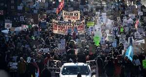 La Nación / Masiva protesta en Mineápolis por dos abatidos a manos del ICE