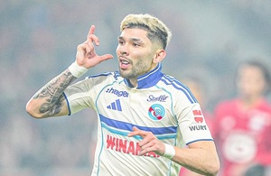 Los tremendos números de Julio Enciso en su mejor partido con la camiseta de Racing de Estrasburgo