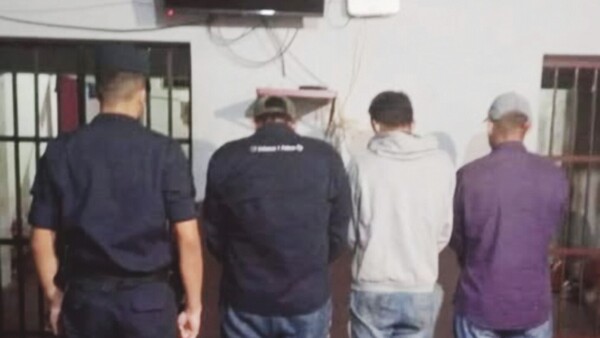 Llevaban carne de yacaré y tatu bolita y les apresaron