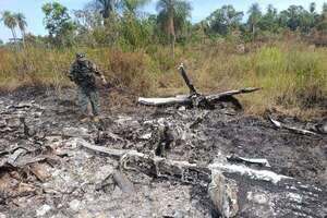 AUDIO: Avioneta incinerada en Concepción: “Se presume que es un vuelo ilícito”, dicen desde Fuerza Aérea Paraguaya - La Primera Mañana - ABC Color