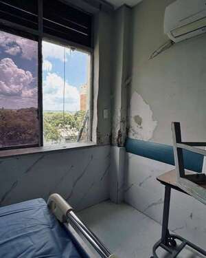 Asegurados del IPS denuncian crítica situación edilicia del Hospital Central - Nacionales - ABC Color