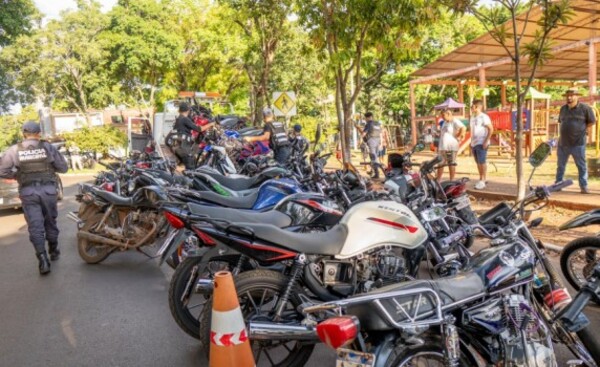 PMT intensifica controles y retiene 175 motos durante el fin de semana
