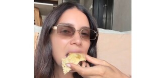 Popular / (VIDEO) ¡Famosa modelo kurepa vino y quedó encantada con el mbejú!