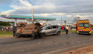 Fatal choque frontal en la ruta Villeta-Ypané deja dos muertos