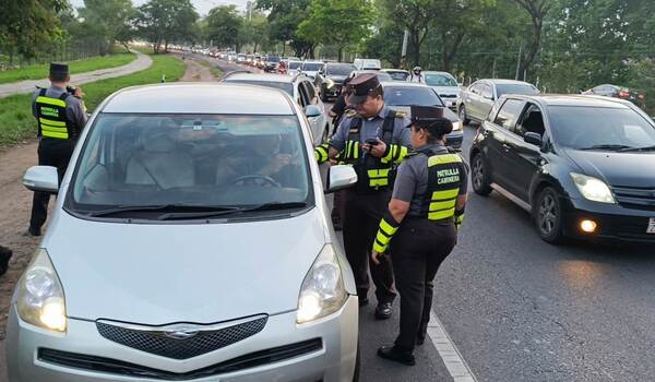 Caminera detectó 38 conductores ebrios en rutas •