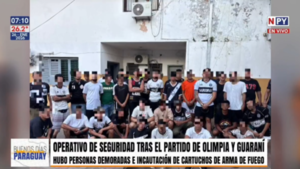 Decenas de demorados y cartuchos de armas de fuego incautados tras el clásico más añejo en Sajonia