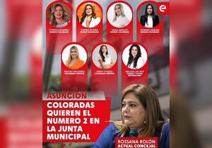 Coloradas reclaman el segundo lugar en la lista de concejales en la ANR - Canal-E