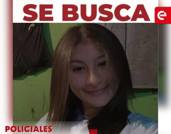 ALERTA DE BÚSQUEDA | Adolescente desaparecida en Asunción - Canal-E