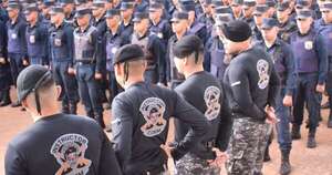 La Nación / Grupo Lince: 195 agentes inician el entrenamiento táctico de alta exigencia