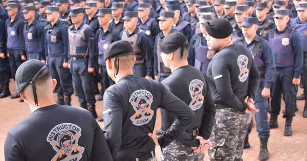 La Nación / Grupo Lince: 195 agentes inician el entrenamiento táctico de alta exigencia