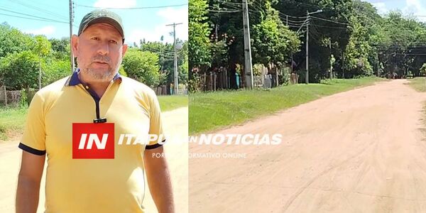 GENERAL ARTIGAS INICIA ENRIPIADO DE MÁS DE TREINTA CUADRAS EN EL BARRIO N.º 4