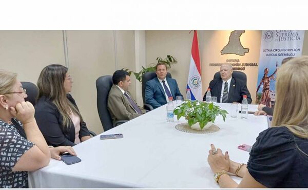 Ministros de la Corte Suprema realizaron jornada de gobierno en Pilar