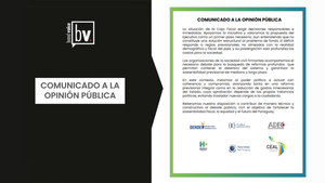 Comunicado a la opinión pública de organizaciones de la sociedad civil