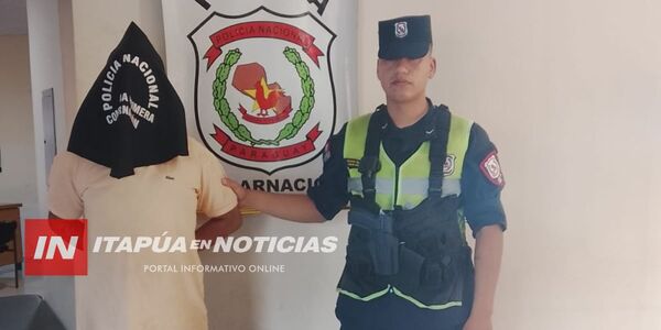 TRAS PATRULLA PREVENTIVA DETIENEN A UN HOMBRE CON ORDEN DE CAPTURA