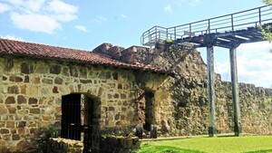La Rosada: Para evitar derrumbe, refuerzan estructura de la histórica fundición de Ybycuí