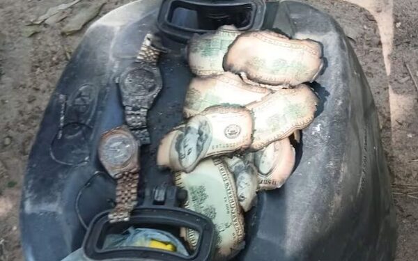 Popular / Encontraron dólares quemados entre los restos del avión que se cayó en Concepción